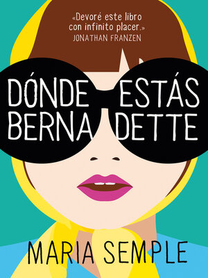 cover image of Dónde estás, Bernadette